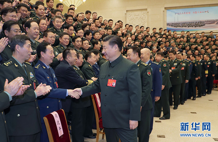 习近平:为实现党在新时代的强军目标 把人民军队全面建成世界一流军队而奋斗 习近平:为实现党在新时代的强军目标 把人民军队全面建成世界一流军队而奋斗