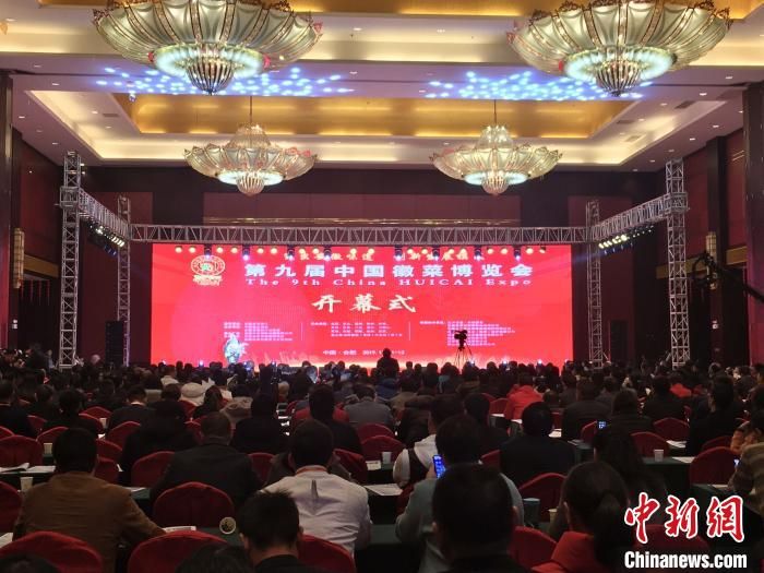 第九届中国徽菜博览会启幕