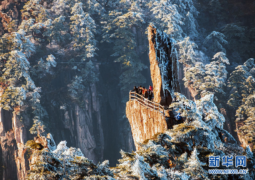 银装素裹！黄山雪景惹人醉