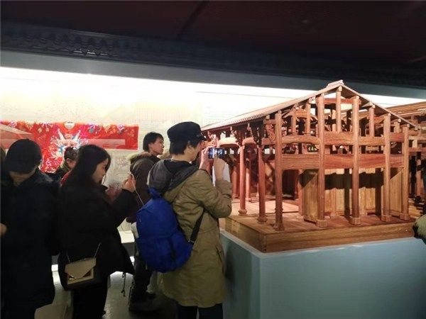 徽派传统民居营造技艺模型在国家大剧院展出