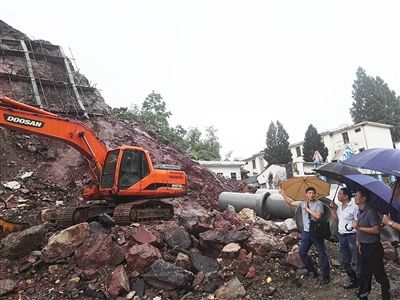 安徽黄山：防范地质灾害 确保汛期安全
