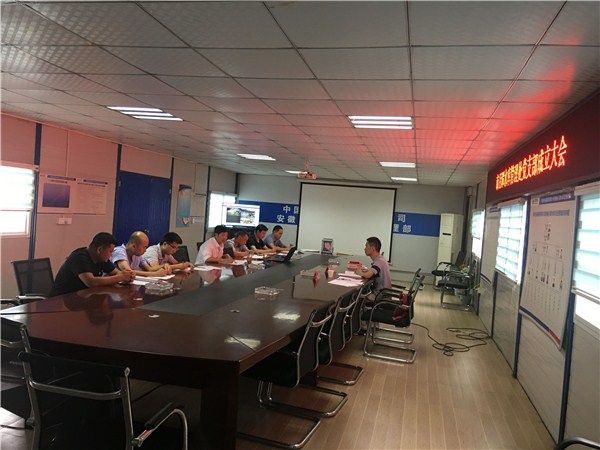 我市重大水利工程---月潭水库成立党支部