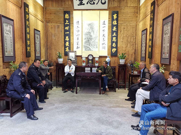 黟县西递镇四举措护航高铁建设