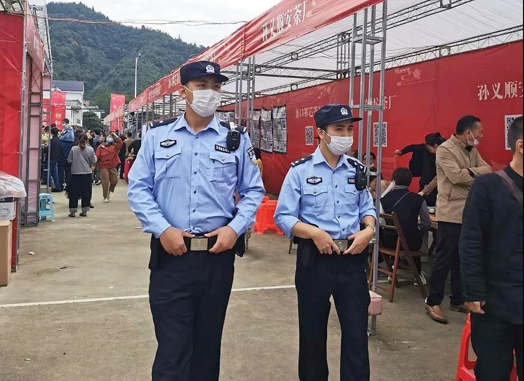 祁门：【国庆我在岗】蜀黍的国庆•中秋警色
