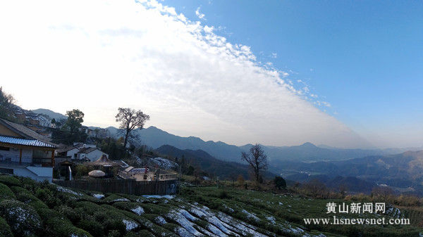 安徽休宁：雪后金龙山 满目好风光
