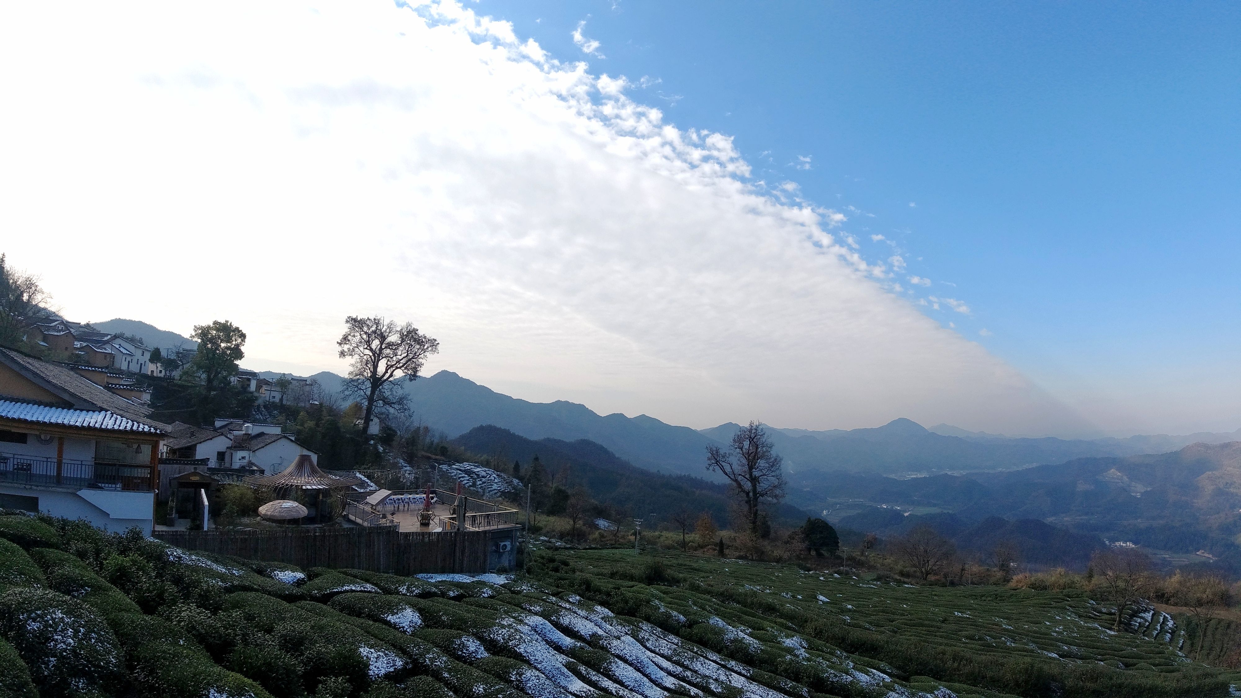 安徽休宁：金龙山雪后风光