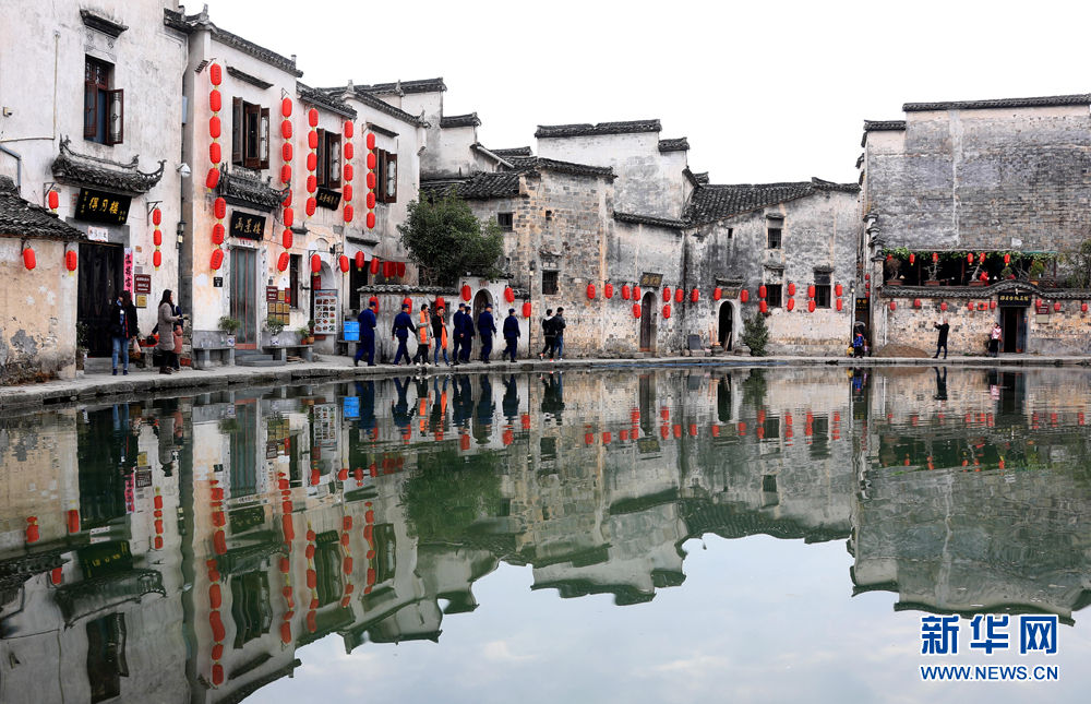 世界文化遗产地宏村：张灯结彩迎新年