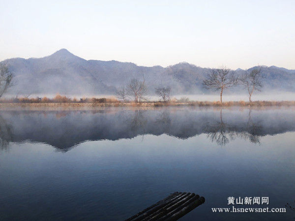 黟县美溪乡：清溪河畔春光正当时