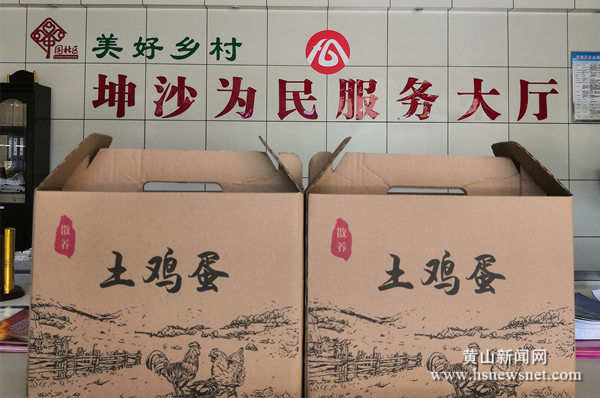 徽州区潜口镇坤沙村“党建+扶贫+电商”决战决胜脱贫攻坚