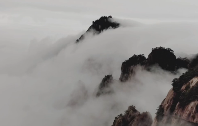 微视频：黄山之巅 云上“看海”