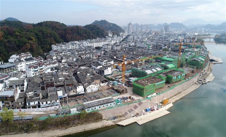 再现河街、码头的人文风情 屯溪老街滨江文化旅游街区计划明年五一亮相