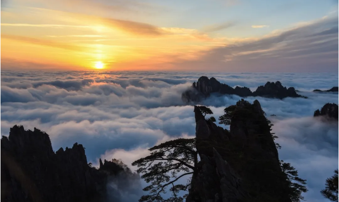 邂逅黄山四月天