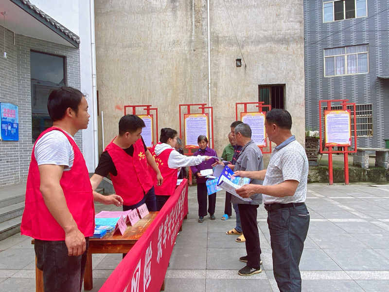 歙县桂林镇：防灾减灾宣传 筑牢安全屏障