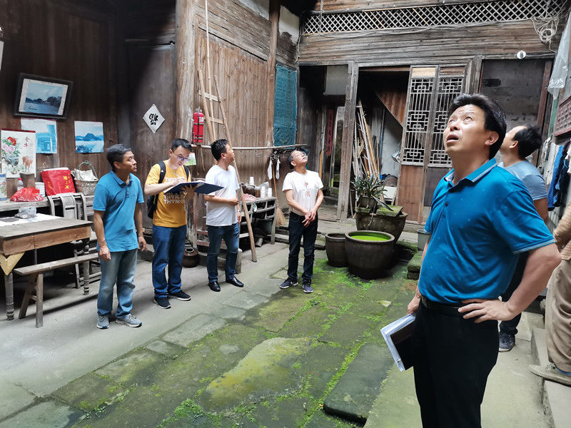 歙县雄村镇：为文物“体检”