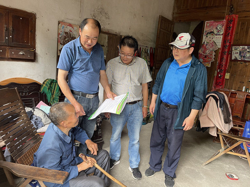 歙县街口镇：学史力行主动作为 残疾鉴定送证上门
