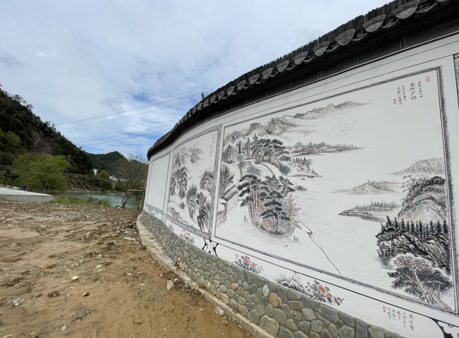 ​歙县昌溪乡：小小文化墙，赋能乡村振兴