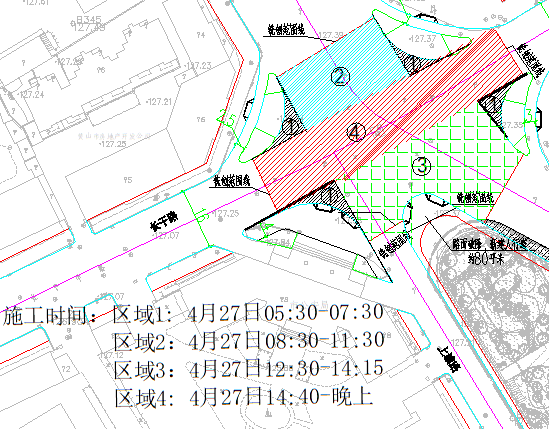 屯溪这个区域即将错时施工！建议绕行！