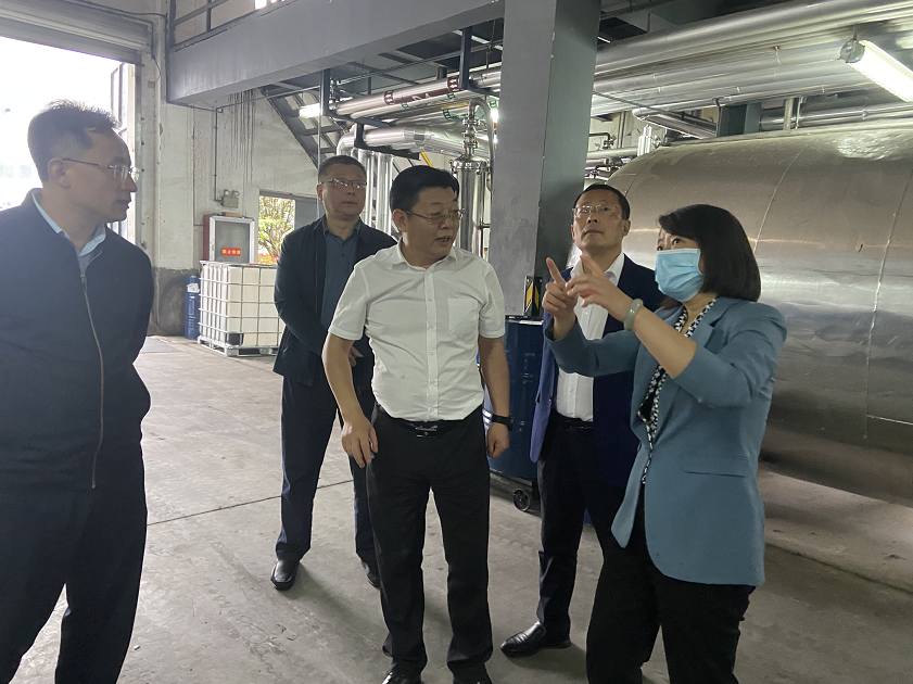 副市长江卓琪赴歙县经开区调研经济发展情况