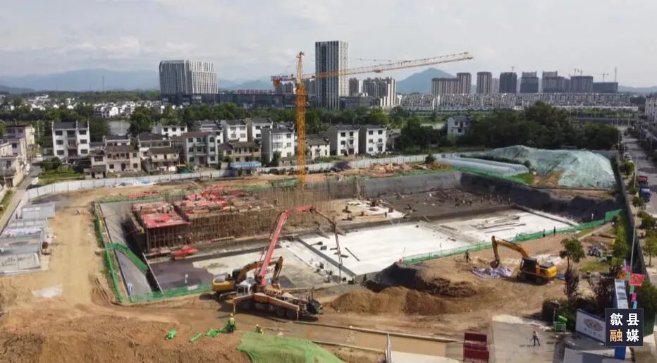 战高温 歙县加速推进重点项目建设