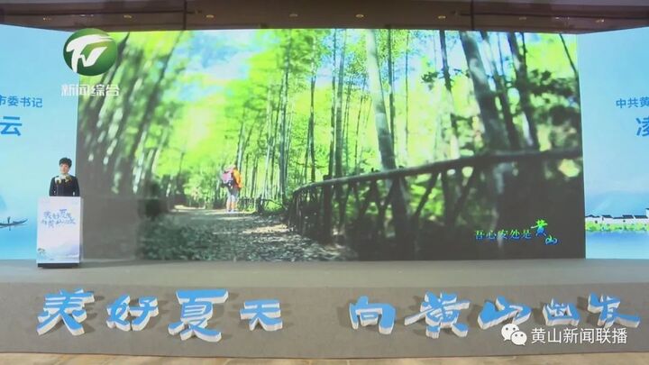 吾心安处是黄山“美好夏天 向黄山出发”文旅发布会在上海举行 凌云讲话 孙勇推介