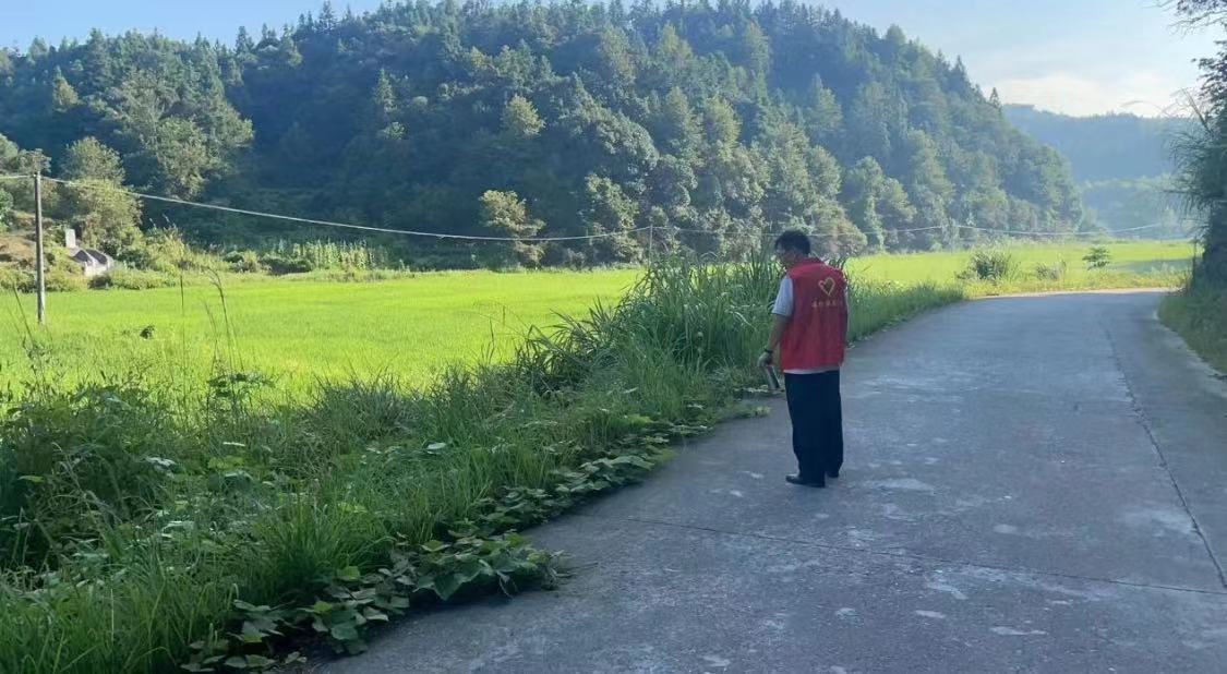 祁门县塔坊镇：做好中元节森林防火工作