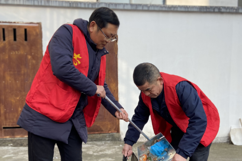 休宁经开区：打造最干净城市 干干净净过大年