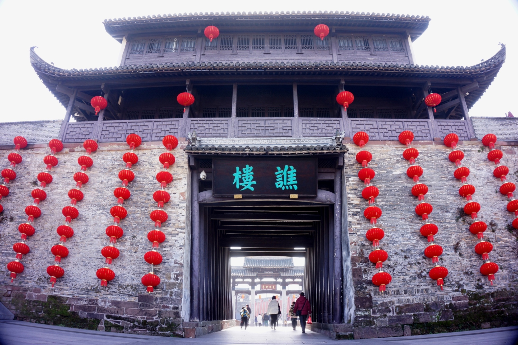 【网络中国节•春节】歙县：逛古城寻年味