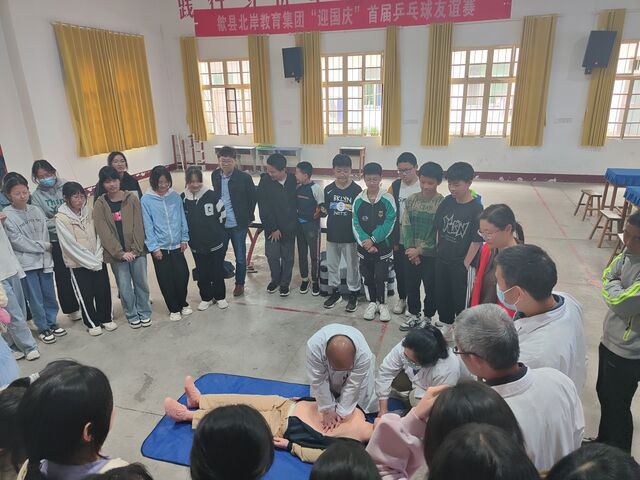 歙县北岸镇开展“防溺水安全教育进校园”活动