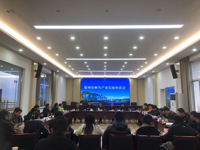 我市召开徽州臭鳜鱼产业发展座谈会